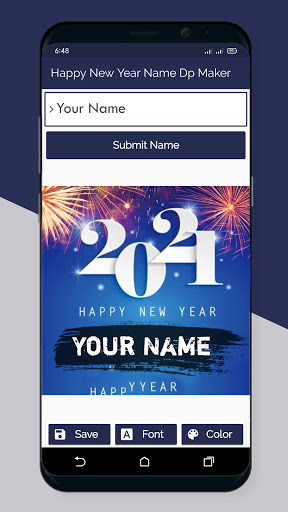 Happy New Year Name Dp Maker 2021  Screenshots 4