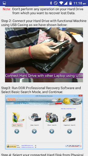 Hard Disk Data Recovery Help 2.6 screenshots 3