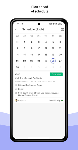 Screenshot of Zuper Pro - Field Service App