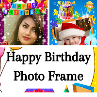 Birthday Photo Frame with Name