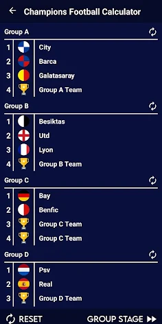 Champions Football Calculator - Screenshot 4