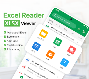 Excel Reader: XLSX Viewer