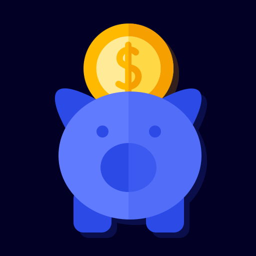 Savings Goal: Piggy Bank logo
