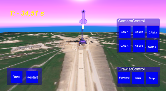 Starship 3D Landing Simulation 7.0 APK screenshots 5