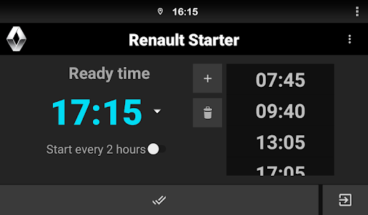 Renault Starter — delayed engine start