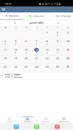 TooEasy WFM Screen 2