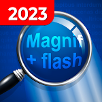 Cover Image of Download Magnifying Glass + Flashlight  APK