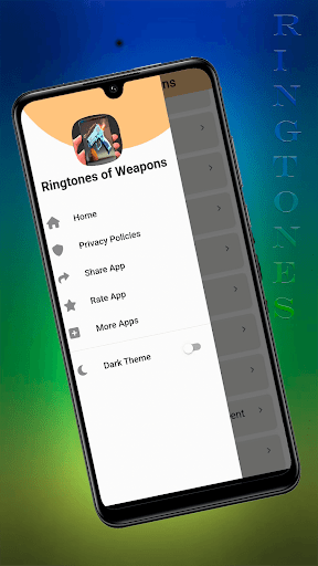 Ringtones weapons - Sounds Screen 2