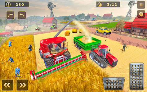 Mega Tractor Driving Simulator apkpoly screenshots 11