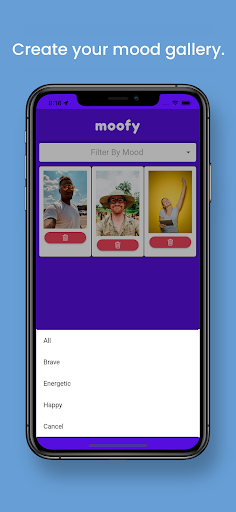 Moofy Mood Journal Screen 3