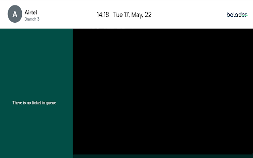 Android application B - Digital signage screenshort