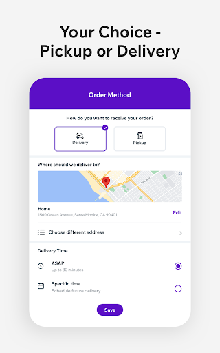 Screenshot of Dine by Wix