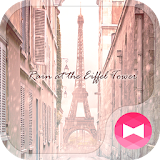 Theme Rain at the Eiffel Tower icon