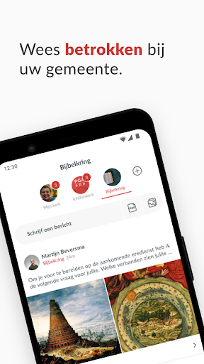 Android application Ichthuskerk Alblasserdam screenshort