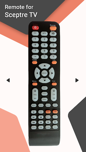 Remote for Sceptre TV Screen 2