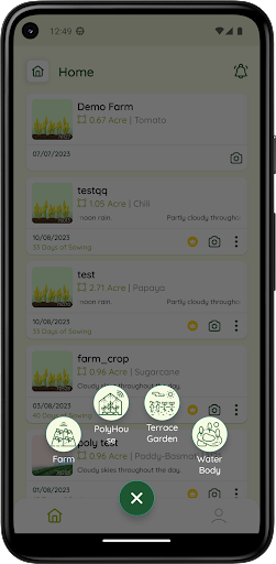 Advick - Precision Farming Screen 2