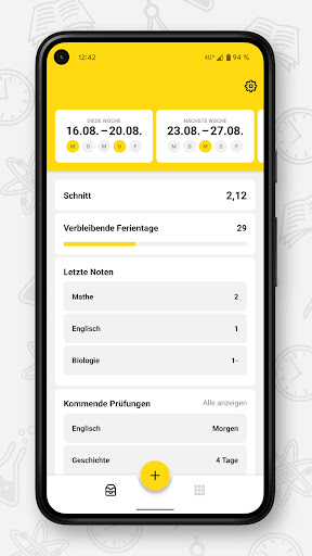 Android application stududu - Deine Schulapp screenshort