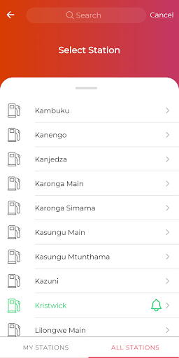 Android application TotalEnergies Malawi Hse screenshort