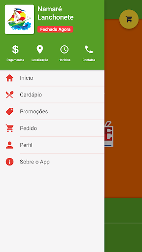 Namaré Delivery Screen 2