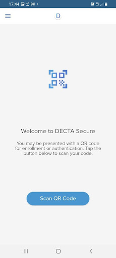 Android application DECTA Secure screenshort