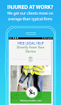 screenshot of Legal Help Lawyer Attorney App