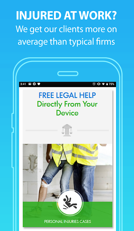 Legal Help Lawyer Attorney App Screen 3
