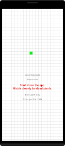 Screen Dead Pixels Detector