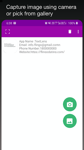TextLens-Image to text convert Screen 2