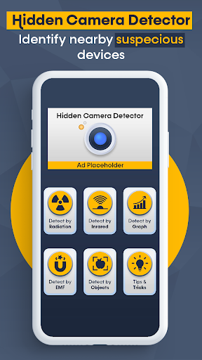 Android application Hidden Secret Camera Detector screenshort