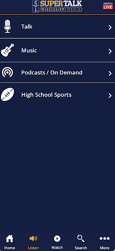 SuperTalk Mississippi LIVE Screenshot 2 - AppWisp.com