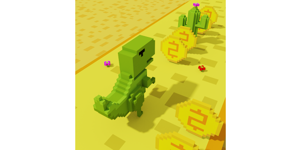 Chrome Dino Run Game is now available in 3D