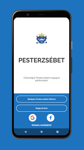 Android application Pesterzsébet screenshort