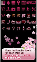 screenshot of Japanese Sakura Wallpaper