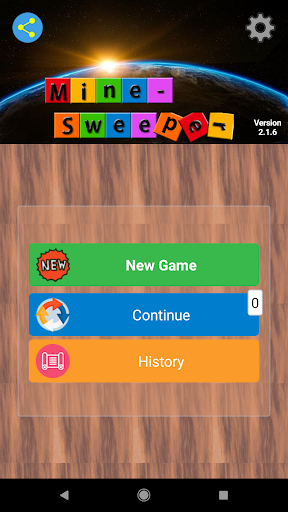 Android application Minesweeper SE screenshort