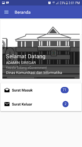 E-Office Pemkot Balikpapan Screen 3