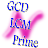 GCD, LCM, and Prime Factors icon