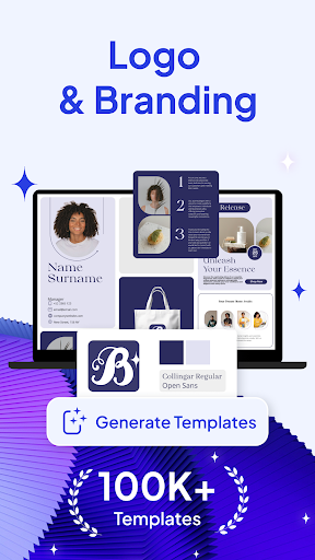 Screenshot of Fluer: AI Design, Photo, Video