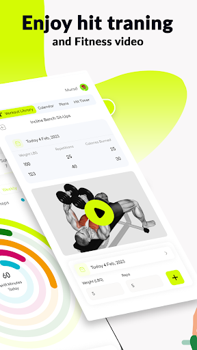 GYMILES Health: Health Tracker Screen 2