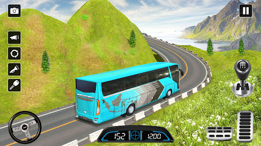 Android application Modern Bus Simulator Games 3D screenshort