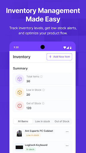 Screenshot of Invoice Maker, Billing:Refrens