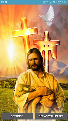 Jesus Live Wallpaper Screen 2