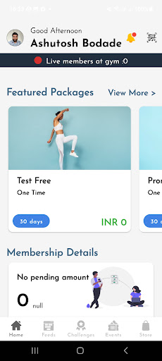 Prince Fitness Screen 2