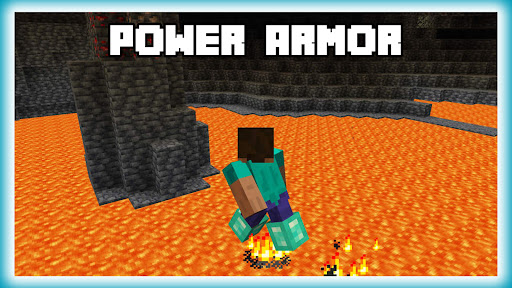 Android application Power Armor Mod for Minecraft screenshort