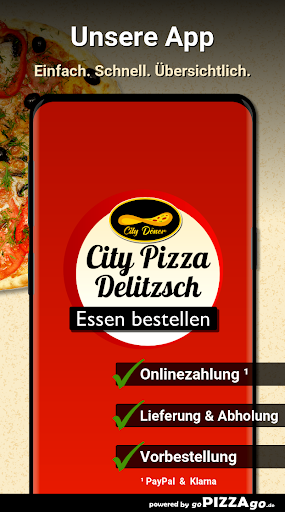 Android application City Pizza Delitzsch screenshort