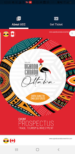 Uganda Canada Convention Screen 2