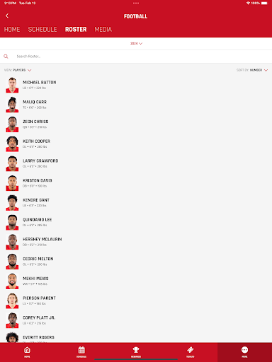 Screenshot of Houston Cougars