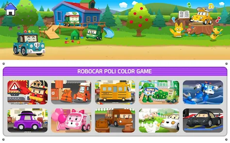 Robocar Poli Color - Kids Game - Apps on Google Play