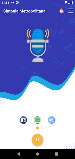 Android application Rádio Sintonia Metropolitana screenshort