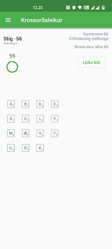 Krossorðaleikur Screen 2