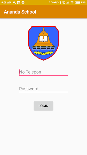 Android application Ananda School screenshort